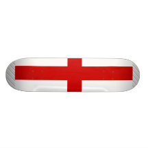 England Flag Custom Skateboard