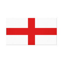 England Flag Gallery Wrap Canvas
