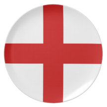 England Flag Party Plates