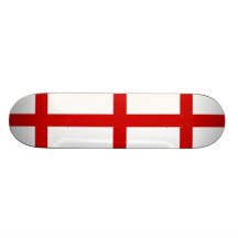 England Flag Skate Deck
