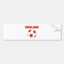 england football  bumper sticker