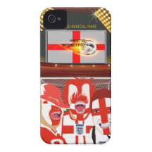 England Football Fan iPhone 4 Case