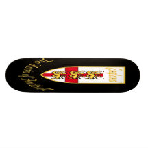 England, Lions, The Home of Football (Soccer)Badge Skate Boards