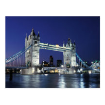 England, London, Tower Bridge 3 Postcard