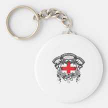 England Soccer Keychains