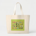 English Alphabet Tote Bag