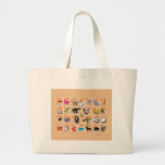 English Alphabet Tote Bag