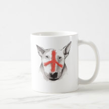 English Bull Terrier England Coffee Mugs