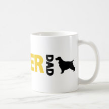 English Cocker Spaniel Dad Mugs
