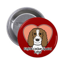 English Cocker Spaniel Lover Pin
