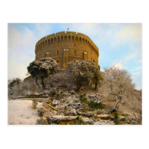 English Scenes, Windsor castle in winter Post Cards