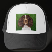 English Springer Spaniel Dog Art - Major hats