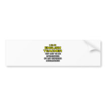 English Teacher...Superior Intelligence bumper stickers
