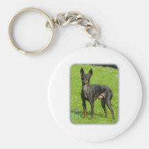 English Toy Terrier 9R78D-77 Keychains