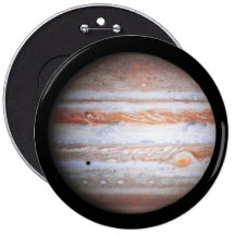 ENHANCED image of Jupiter Cassini flyby NASA Buttons