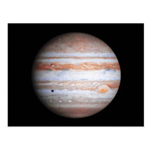 ENHANCED image of Jupiter Cassini flyby NASA Postcard