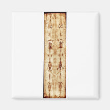 ENHANCED Shroud of Turin full image Jesus Christ Fridge Magnet