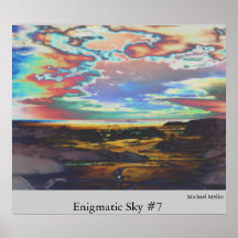Enigmatic Sky #7 Posters