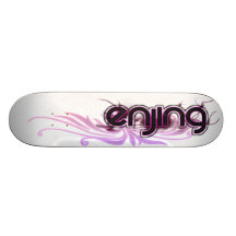 Enjing Board: Pink for the Ladies Skateboards