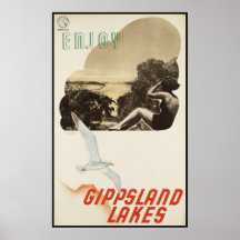 Enjoy Gippsland Lakes Poster