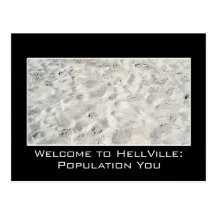 Enjoy your trip to Hell Postcards