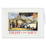 Enlist in the Navy Greeting Cards