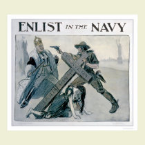 Enlist in the Navy (US02312) posters