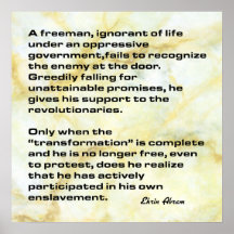 Enslavement Poster