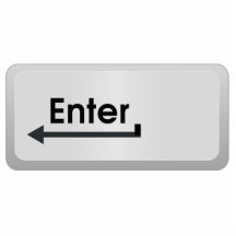 Enter Computer Key Photo Cut Outs