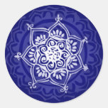 Envelope seals with Indian decoration Sticker