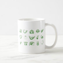 environmental icons 1 coffee mug