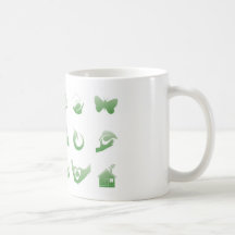 environmental icons 3 coffee mug