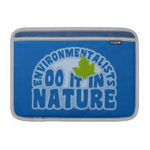 Environmentalists custom iPad / laptop sleeve MacBook Sleeve