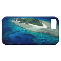 Eori Island, Mamanuca Islands, Fiji - aerial iPhone 5 Cases