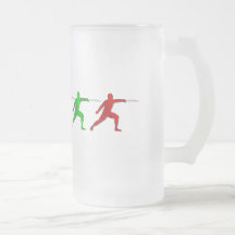 Epee Fencers Fencing Mens Athlete Womens Sports Mugs