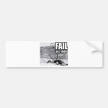 Epic fail. bumper stickers
