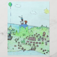 Epic Village Fire Custom Flyer