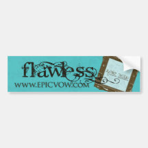 Epic Vow "Flawless" Bumper Stickers