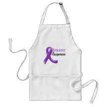 Epilepsy Awareness Ribbon Apron
