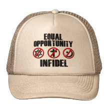 Equal Opportunity Infidel Trucker Hats