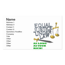 Equality Business Card