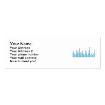 Equalizer music business card templates