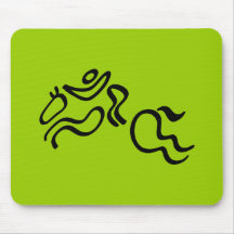 Equestrian Jumping Mouse Pad