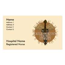 ER Nurse Business Cards