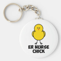 ER Nurse Chick Key Chains