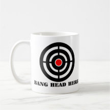 Ergonomic Stress Relief: Bang Head Here Mug