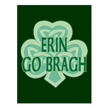 Erin Go Bragh Postcards