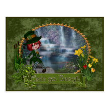 Erin Go Bragh St Patrick's Day Postcards