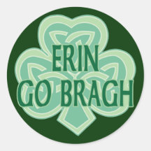 Erin Go Bragh Stickers