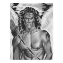 Eros Angel Love Postcard